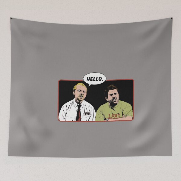 Item preview, Shaun of the Dead Hello Mint Condition-48 designed and sold by CelelFindings.