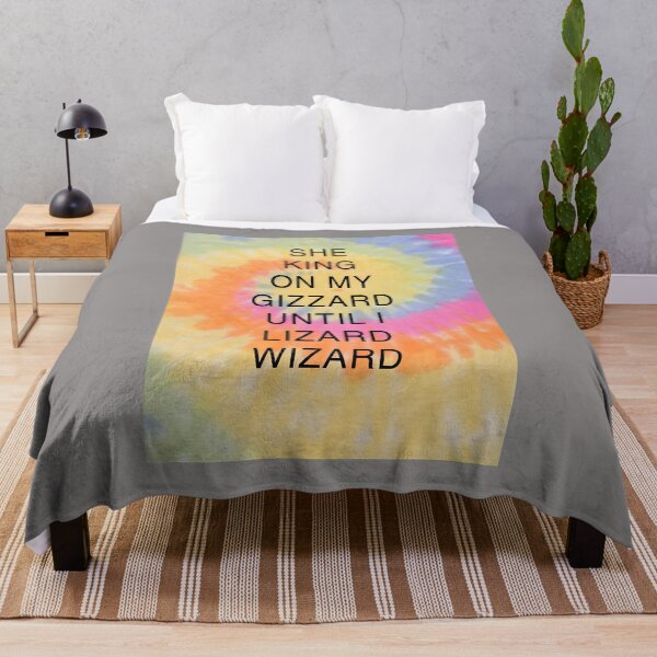 Item preview, She King On My Gizzard Lizard Wizard Tie Dye-21 designed and sold by CelelFindings.