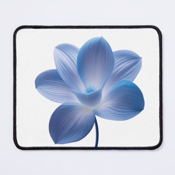 Item preview, Blue vibrant lotus flower with transparent background  designed and sold by MagicMaker1984.