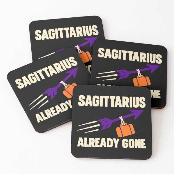 Item preview, Sagittarius Already Gone Funny Zodiac Travel designed and sold by LiberOccultis.