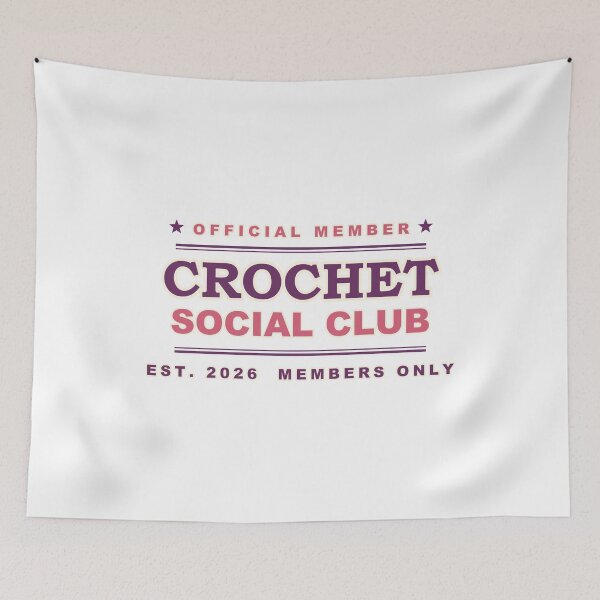 Item preview, Crochet Social Club Retro Funny Shirt designed and sold by Alphakenon.