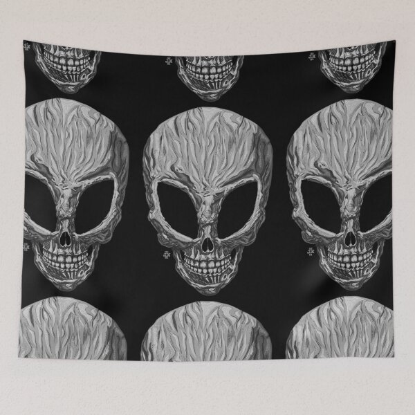 Item preview, Alien skull designed and sold by 4gottenlore.