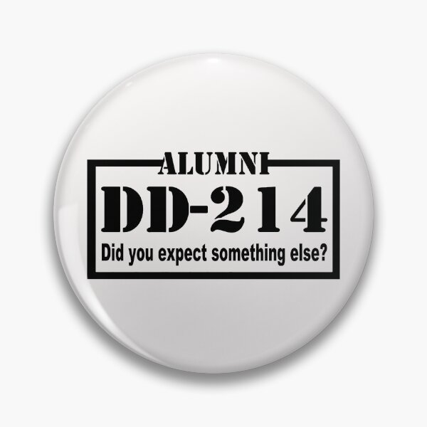 Item preview, DD 214; Alumni; designed and sold by StickerApe.