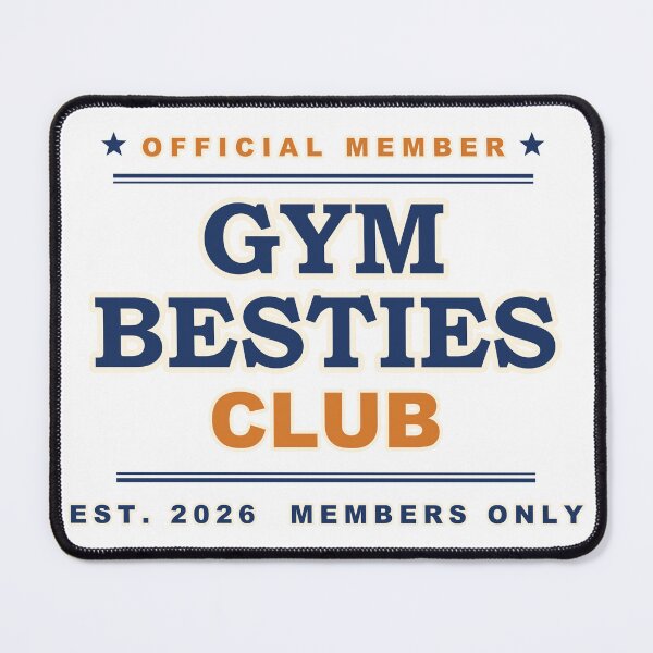 Item preview, Gym Besties Club Retro Funny Shirt designed and sold by Alphakenon.