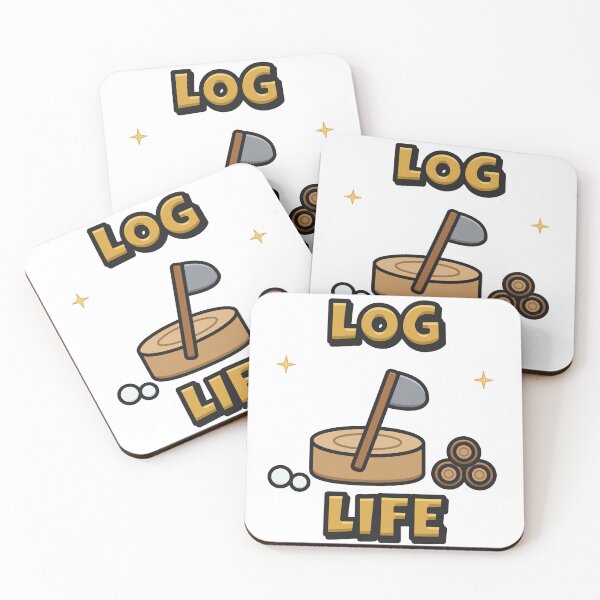 Item preview, Log Life Axe and Firewood designed and sold by MHVectorArt.