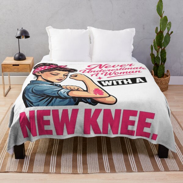 Item preview, Never Underestimate A Woman With A New Knee designed and sold by tinaanderson46.