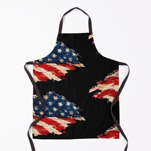 Item preview, Waving American Flag Grunge Brush Art designed and sold by PreeCha Art & Co..