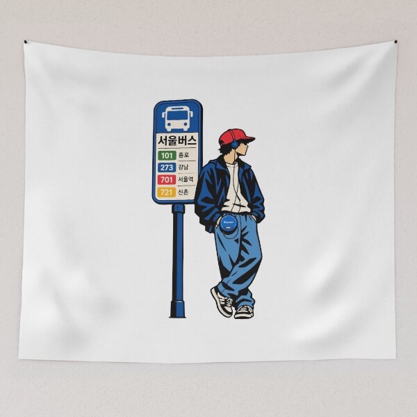 Item preview, 1998 Seoul Bus Stop  designed and sold by RAS-77.
