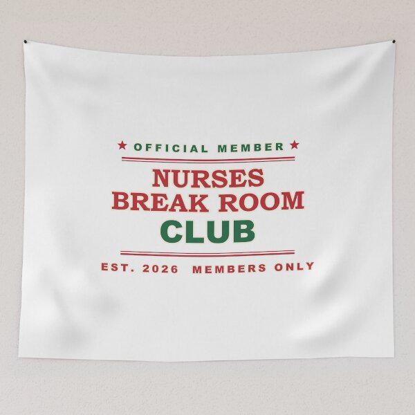 Item preview, Nurses Break Room Club Retro Funny Shirt designed and sold by Alphakenon.