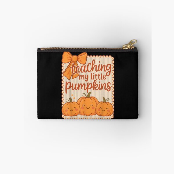 Item preview, Fall Pumpkin Teacher Bow Autumn Teaching My Little Pumpkins designed and sold by Taniyah Gomes.