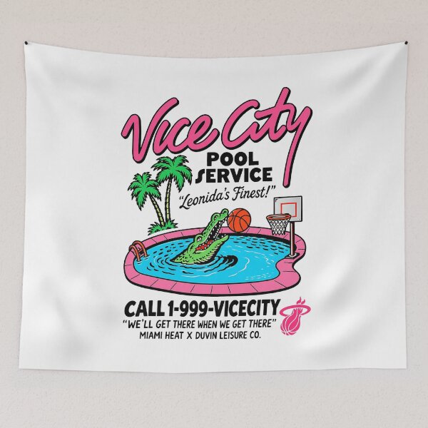 Item preview, Vice 6 Poolside Retro Art designed and sold by chiarodilunae.