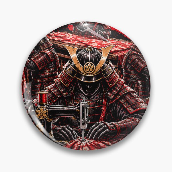Item preview, Samurai Sewing – The Warrior Tailor Japanese Streetwear designed and sold by kaipapershop.