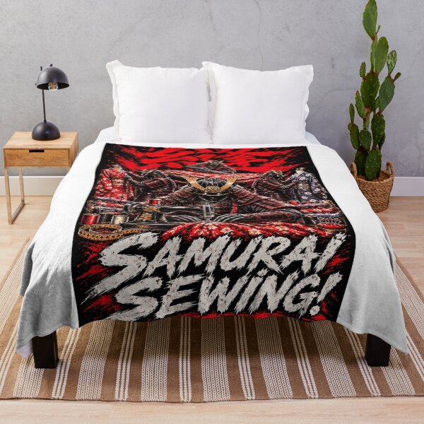 Item preview, Samurai Sewing – The Warrior Tailor Japanese Streetwear designed and sold by kaipapershop.