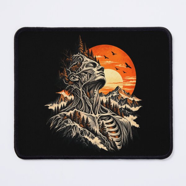 Item preview, Funny Vintage Hangover Human Tree Art designed and sold by MaskedTarget.