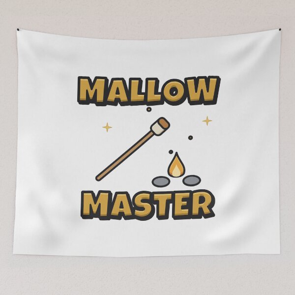 Item preview, Mallow Master Roasting Marshmallow designed and sold by MHVectorArt.