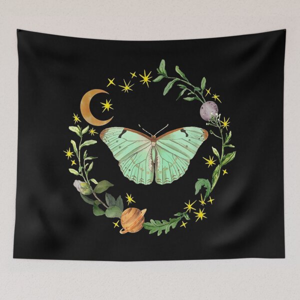 Item preview, Celestial Butterfly Wreath designed and sold by HeleneKarlsen.