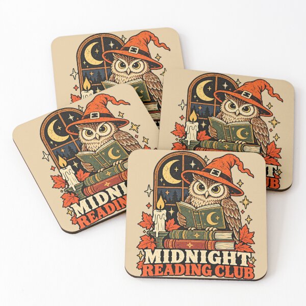 Item preview, Midnight Reading Club – Witchy Owl Book Lover Halloween designed and sold by Blanczet.