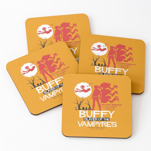 Item preview, Buffyss Slayers ofs Vampyress Movies Poster designed and sold by TrezzlTees.
