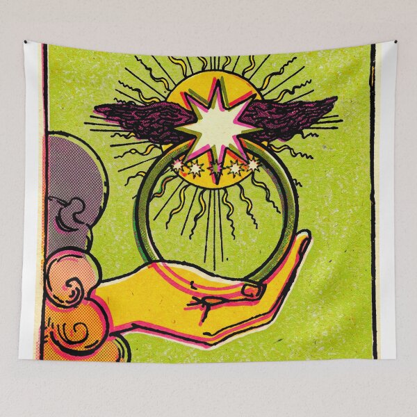 Item preview, Lenormand Ring Card XXV Retro Fortune Card in Green designed and sold by Fani*.