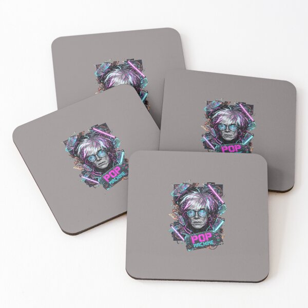 Item preview, Pixelated Warhol Portrait Art Graphic-92 designed and sold by roseannrodero.