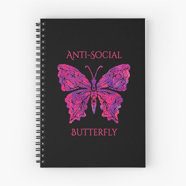 Item preview, Anti-Social Butterfly designed and sold by HeleneKarlsen.