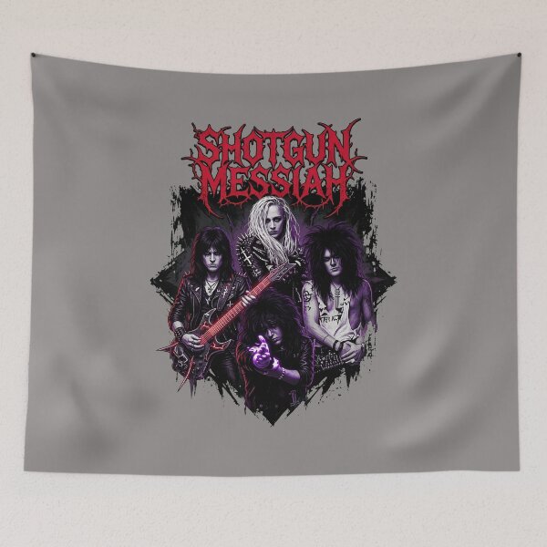 Item preview, Shotgun Messiah Band Photo Graphic Apparel Item-56 designed and sold by AgnijaDoeb.