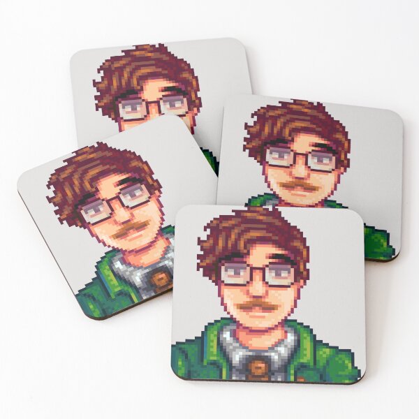 Item preview, Harvey Stardew Valley Stickers - marriage material designed and sold by Pixel_Pop.
