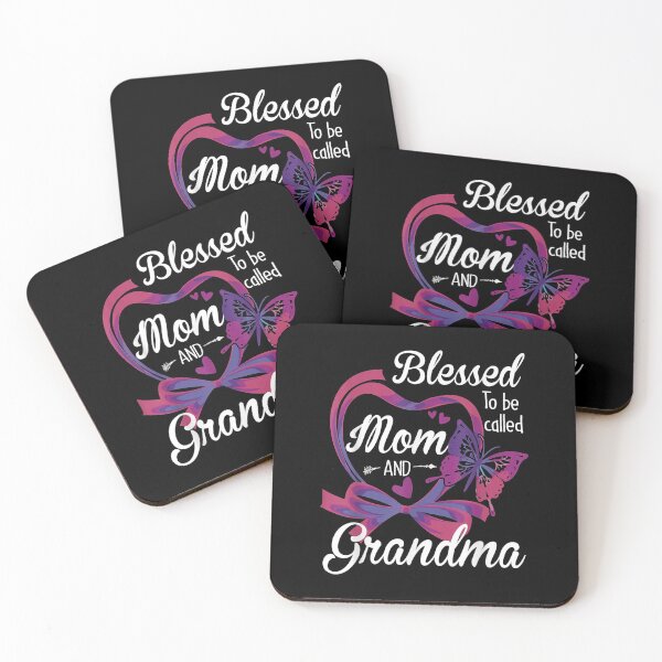 Item preview, Blessed Mom and Grandma Butterfly designed and sold by HeleneKarlsen.
