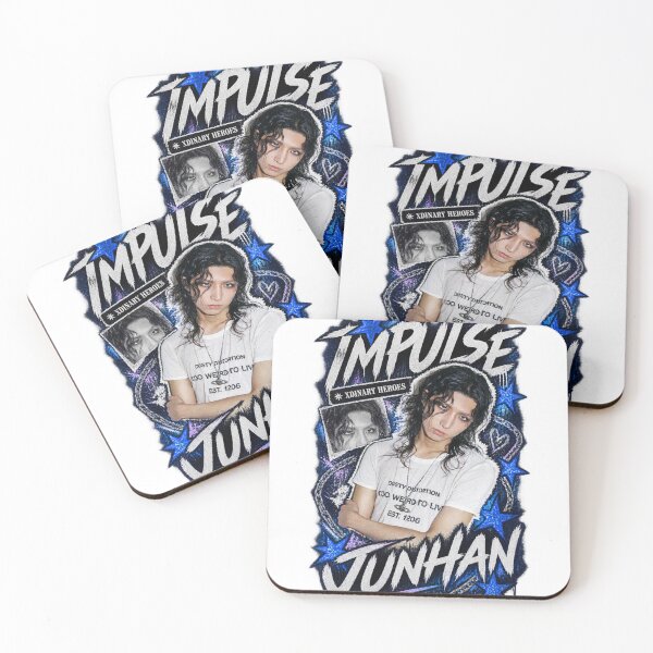 Item preview, Xdinary Heroes Junhan Impulse Era Electric Blue Star designed and sold by Valeree Store.