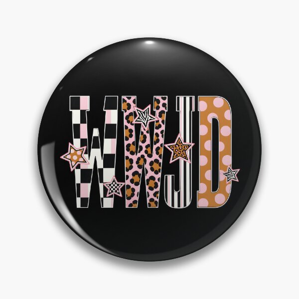 Item preview, Leopard Aesthetic WWJD designed and sold by RosalienNoah.