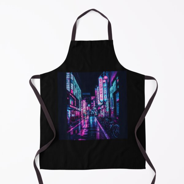 Item preview, Neons Cityscapes Retrofuturistics Streets designed and sold by LeonaTeeArt.