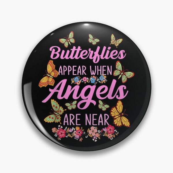 Item preview, Butterflies Appear When Angels Are Near designed and sold by HeleneKarlsen.