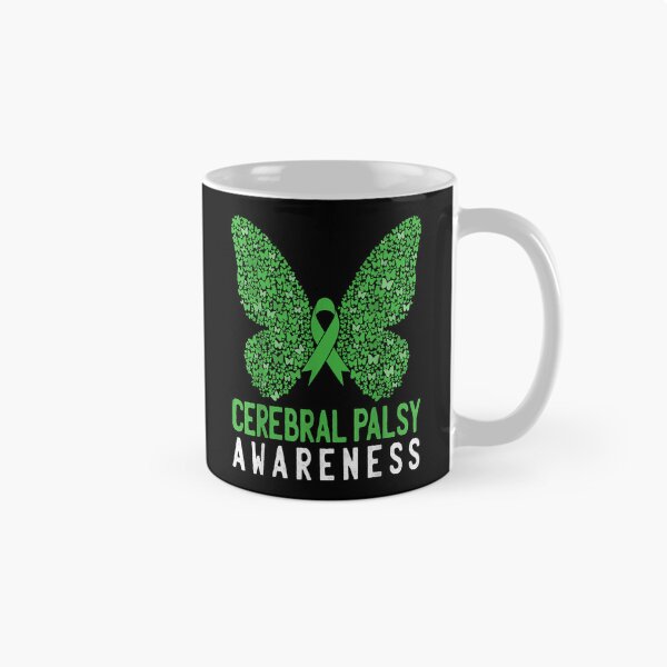 Item preview, Cerebral Palsy Awareness Butterfly designed and sold by HeleneKarlsen.