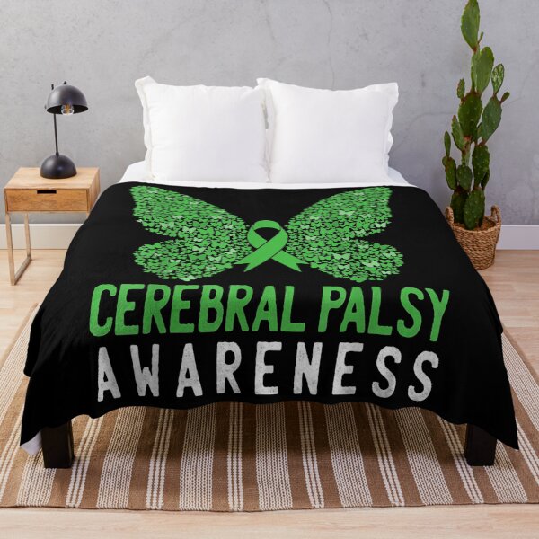 Item preview, Cerebral Palsy Awareness Butterfly designed and sold by HeleneKarlsen.