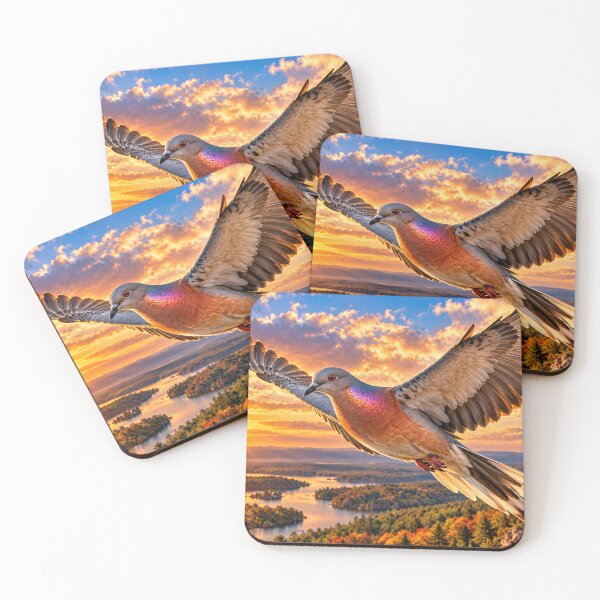 Item preview, Passenger Pigeon in Flight designed and sold by Elisabeth Lucas.