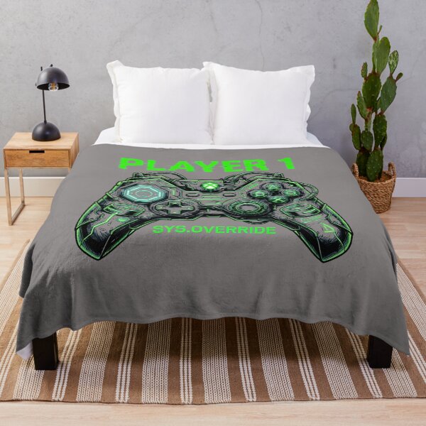 Item preview, Player 1 Console Controller Blueprint T-Shirt-67 designed and sold by OskarMarquard.