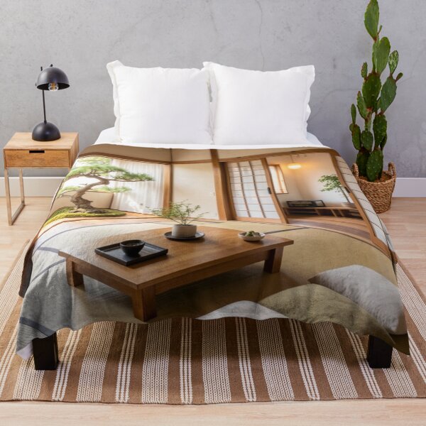 Item preview, Tatami Serenity - Traditional Japanese Living Room Art designed and sold by nhk999.