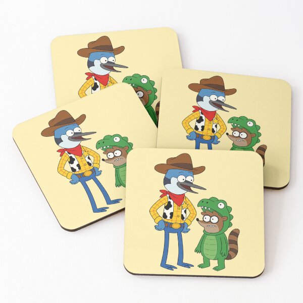 Item preview, Mordecai and Rigby in disguise designed and sold by YChangShop.