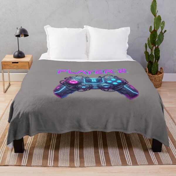 Item preview, Player 2 Gaming Controller Distressed Tee-10 designed and sold by OskarMarquard.