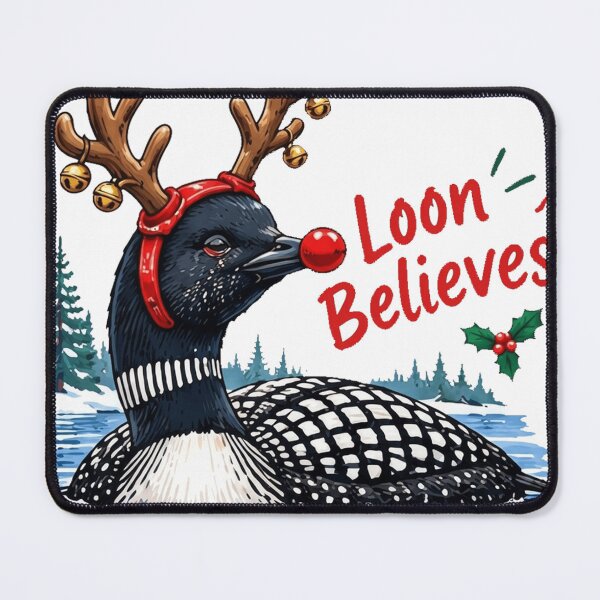 Item preview, Christmas Common Loon designed and sold by clarkfraser.