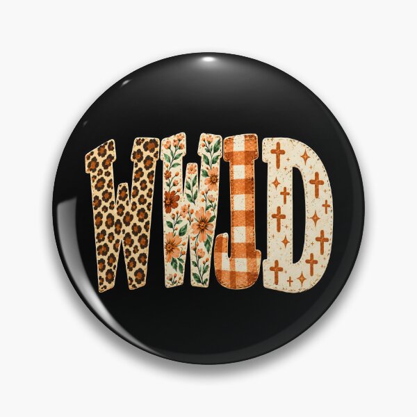 Item preview, Retro WWJD Leopard designed and sold by RosalienNoah.