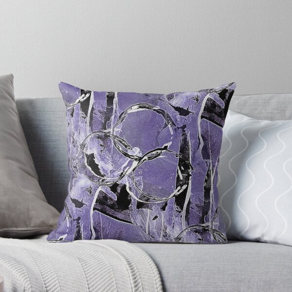 Item preview, Grunge Painterly Abstract on Purple designed and sold by Artistestella.