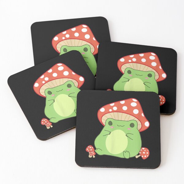 Item preview, Cute Mushroom Frog designed and sold by HeleneKarlsen.