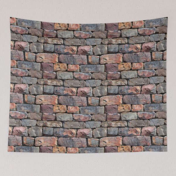 Item preview, Weathered Rustic Old Brick Wall Texture Pattern designed and sold by NTGUILTY.