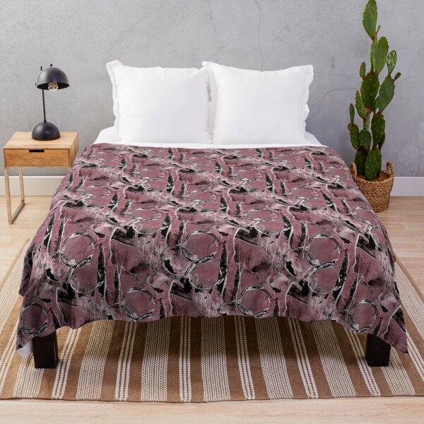 Item preview, Grunge Painterly Abstract on Maroon designed and sold by Artistestella.