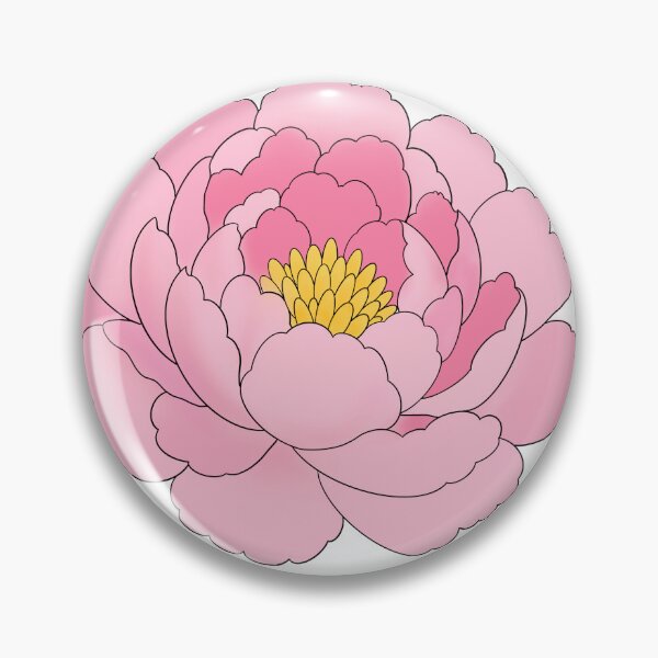 Item preview, Pink Peony Blossom in Full Bloom designed and sold by AdaJing.