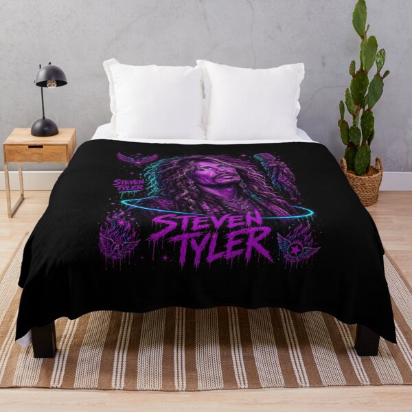 Item preview, Steven Tyler Neon Microphone Rock Portrait designed and sold by JMS-Artvintage.