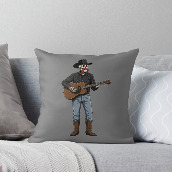 Item preview, Skeleton Cowboy Guitarist designed and sold by lilyquotes.