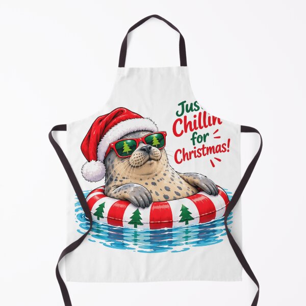 Item preview, Christmas Harbor Seal - Merry Christmas Seal Lover designed and sold by clarkfraser.