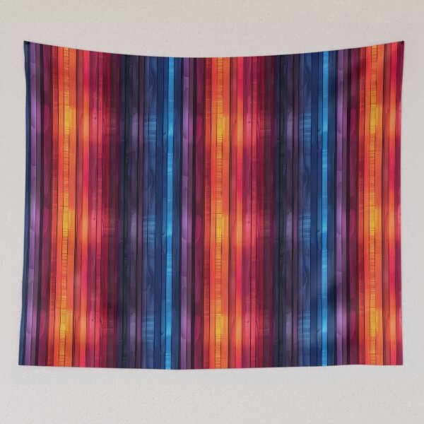 Item preview, Vibrant Vertical Stripes Smooth Color Gradient Pattern designed and sold by NTGUILTY.